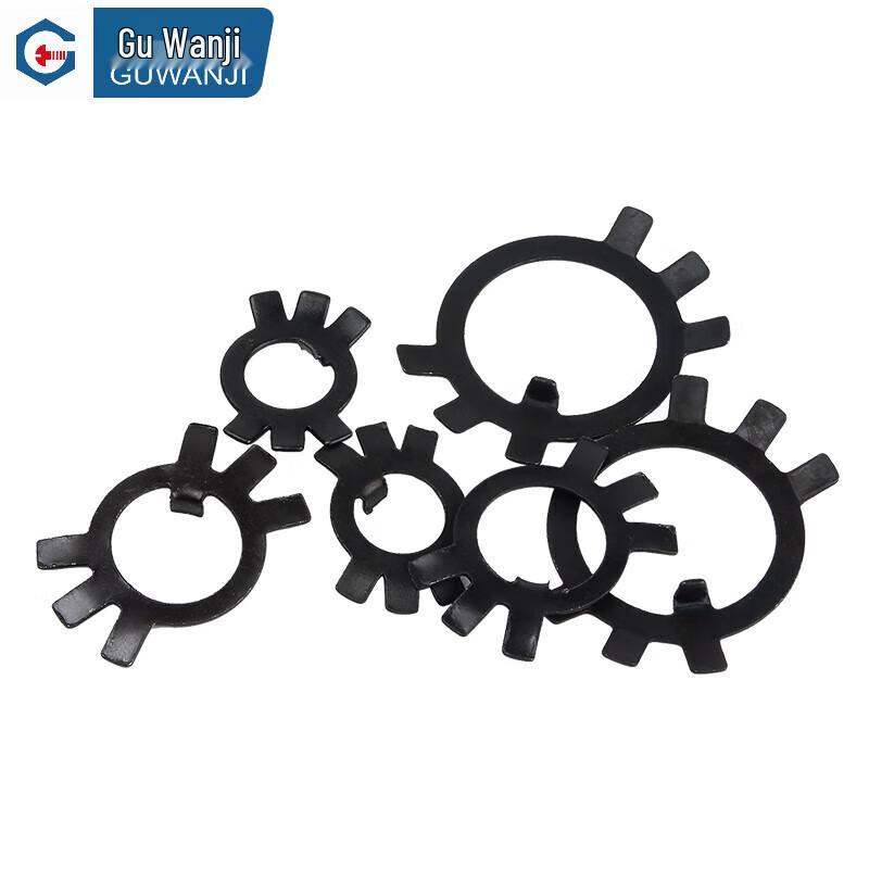 GUWANJI Carbon Steel Round Nut Locking Washer