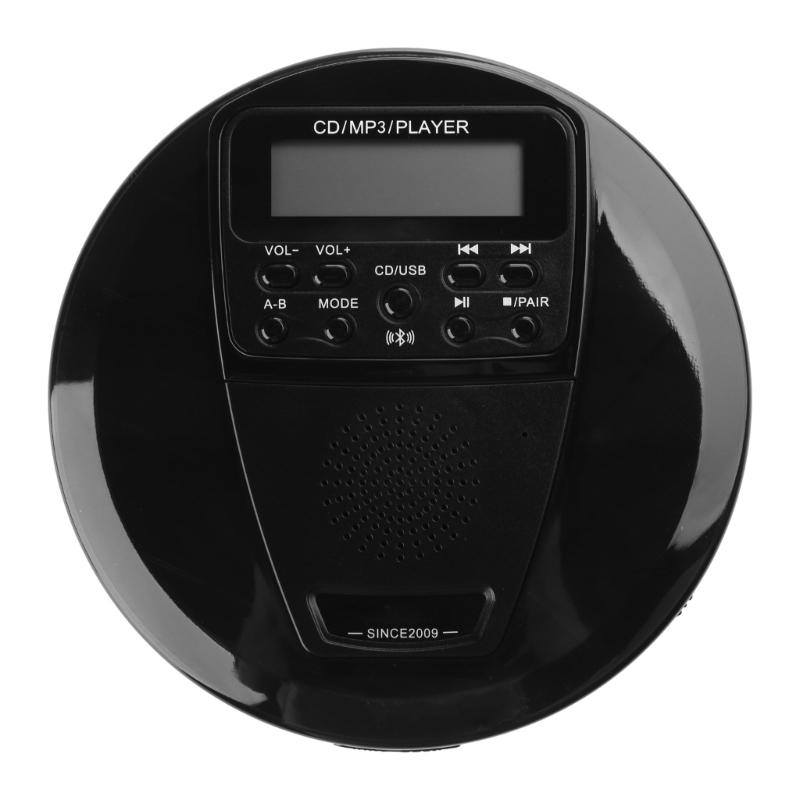 Rechargeable CD Player Portable Compacts Shockproof Portable CD Player with Earphone Walkman CD Player LCD Display
