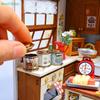 1:12 Doll House Coffee Can Tea Can Simulation Mini Dollhouse European-Style Tea Canister Ornament Toy Model