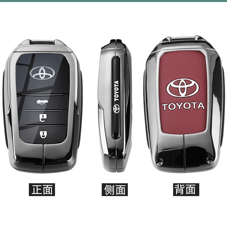 Чехол для ключа Toyota Camry 2025 года для 9-го поколения 18/24 8-го поколения с премиальной металлической пряжкой - Автомобильный TL1