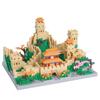 LULUFUN Yanmen Pass Micro Blocks Building Toy Set, Great Wall of China Model Building Kit, DIY Hobby Model Kit, Kids & Adults Birthday & Christmas