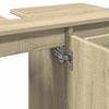 Bathroom Cabinet Sonoma Oak 80x33x60 cm Particleboard