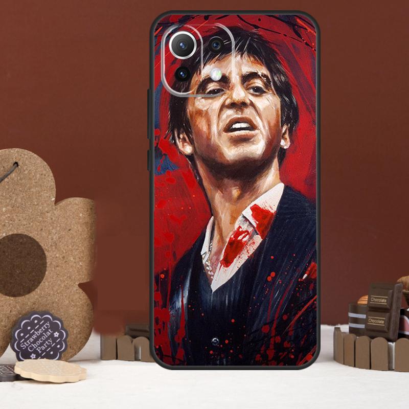 Чехол Scarface Tony Montana для Xiaomi 14 15 Ultra 15T 14T 13T 17 Pro Max POCO X7 Pro X5 X6 F5 F6 F7 F8 Ultra
