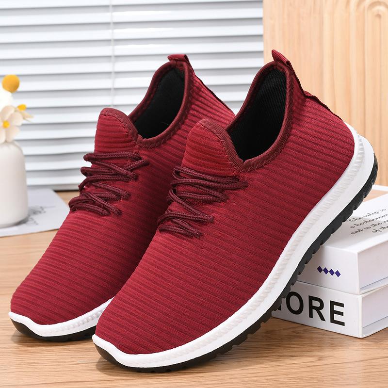 [Men's and Women's Walking Shoes] Men's and Women's Walking Shoes Casual Shoes Cloth Shoes Walking Shoes Non-slip Soft Sole Soft Surface Women's Shoes
