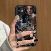 Чехол для телефона R-Resident E-Evil для IPhone 15 16 Pro Max 11 12 13 14 XS XR X Plus 16E, матовый, полупрозрачный