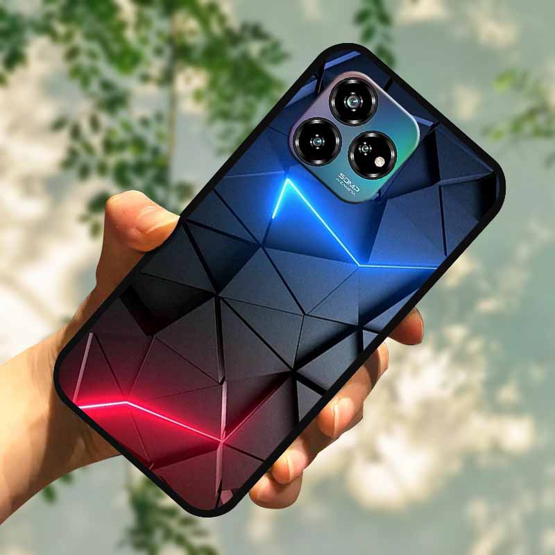 For ZTE Blade V60 Design Case V60Vita Luxury Fashion Soft Silicone Shockproof Phone Case For ZTE Blade V60 Vita Back Cover Coque
