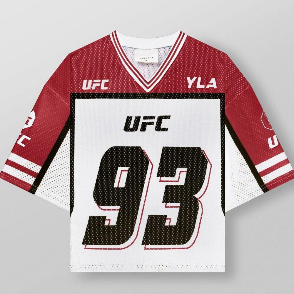 2026YOUNGLA Мужская спортивная футболка с коротким рукавом UFC Alliance, такая же, быстросохнущая, свободная, дышащая