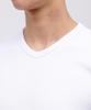 AVIREX DAILY RIB V-NECK TEE 6143501 men's L white