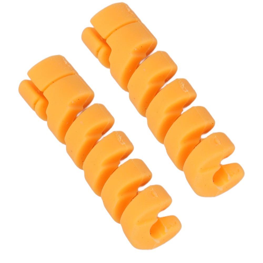 10PCS Anti-Friction Brake Cable Protective Sleeve Spiral Bicycle Brake Line Pipe Guard  Road Bike