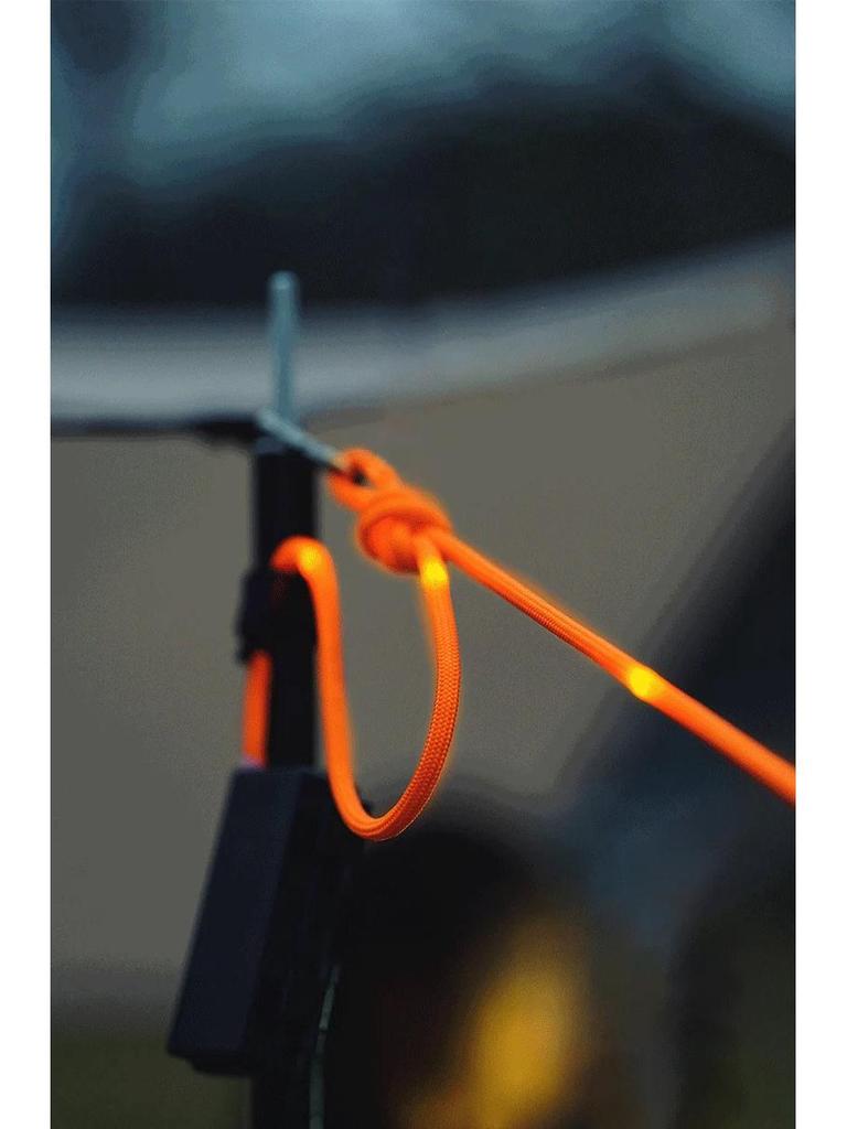 Светодиодная светящаяся веревка для палатки, ветрозащитная, для улицы – аксессуар для кемпингового тента