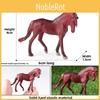 Hanoverian Horse Miniature Wild Animal Model Toy For Kids Play Learning And