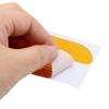4pcs Rear Open Sign Universal Car Door Stickers Safety Reflective Tape Warning Mark
