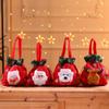 Decorations For Kids Snowman Xmas Drawstring Bags Candy Bags Christmas Gift Bag Wrapping Pouch