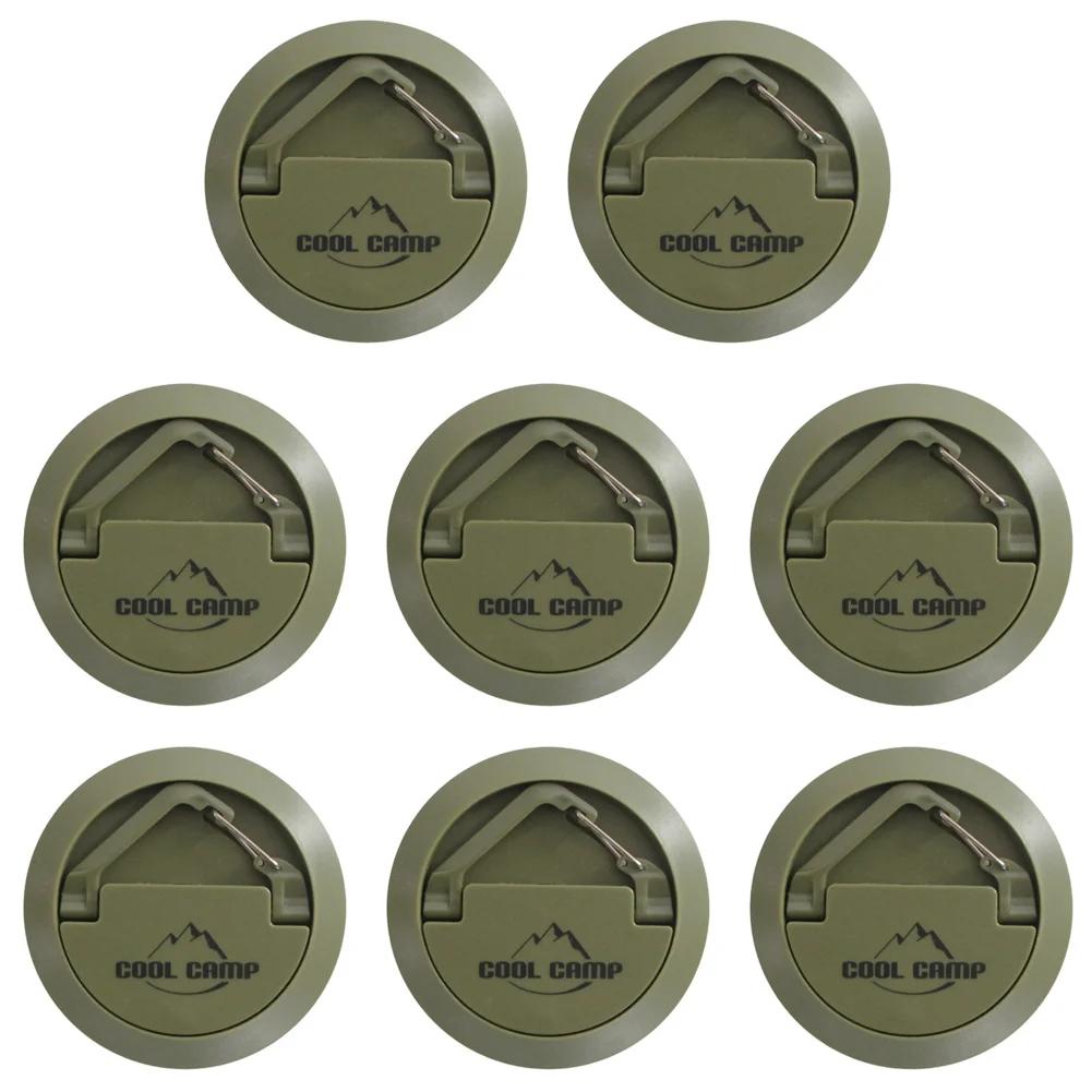 1-10pcs Camping Tent Hook Strong Magnetic Snap Clip Lock Buckle Outdoor Tent Canopy Hanging Buckle Hook Travel Outdoor Tools