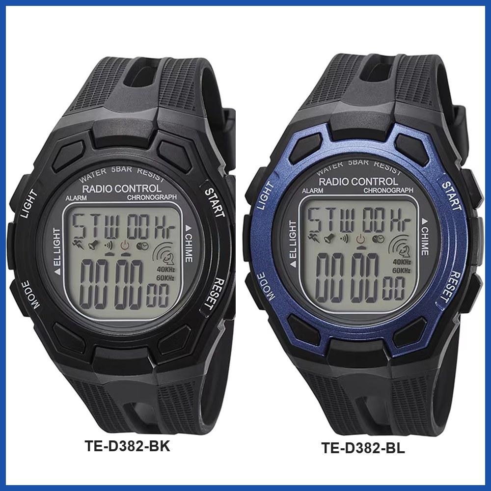 Terva TE-D382 Unisex Wrist Watch TE-D382-BK TE-D382-BL Gift Casual Business Sports Student
