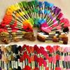Different Colors Cross Stitch Cotton Embroidery Thread Floss Sewing Skeins Craft