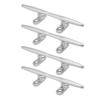 6" Stainless Steel Dock Cleat, Boat Yacht Mooring Rope Tie Down Anchor Cleat, High Strength for Marine Docks, Easy Installation