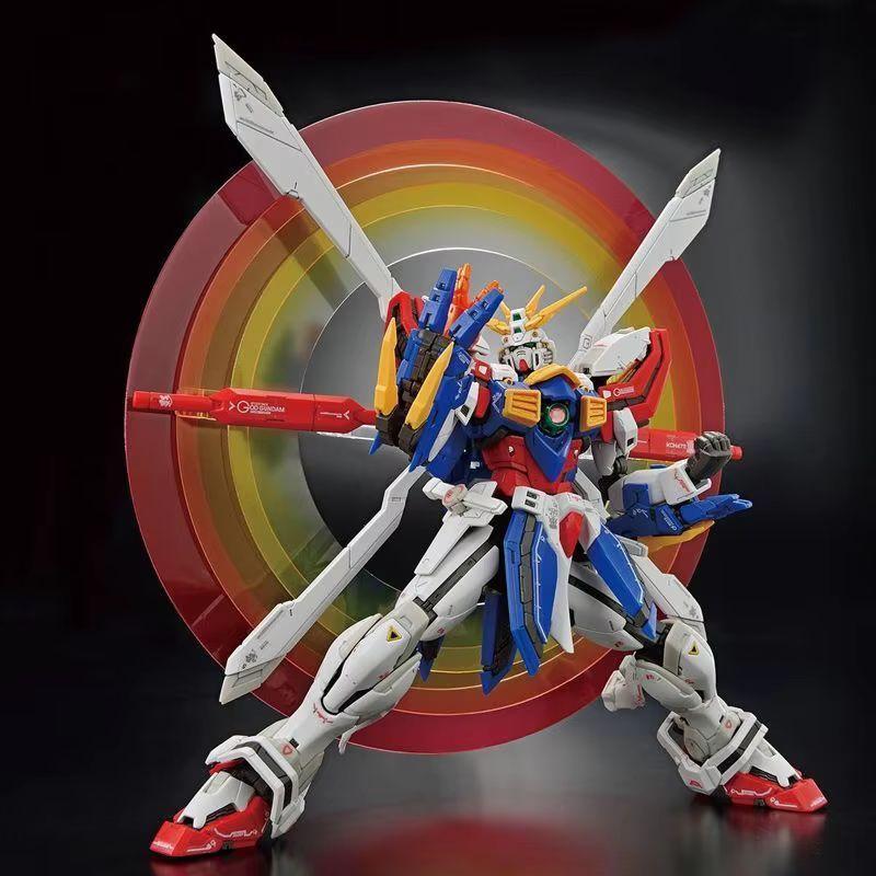 Rg 1/144 Гандам Бог Gf13-017Njii Сборная Модель Набор Фигурка Действия Пластиковая Модель Изысканные Настольные Украшения Подарок-Сюрприз для Мальчика
