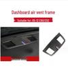 Carbon Fiber Air Vent Frame for BMW 3 Series E90 E92 E93 Dashboard