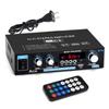 Bluetooth Compatible 2ch Audio Amplifier Effective Maximum Multifunctional Power Amplifier Card Playback Stereo Power Supply Compact Size AC Adapter