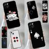 Кейс для телефона Ace of Spades Poker для Samsung Galaxy A33 A53 A13 A23 A17 A06 A16 A56 A36 A54 A34 A14 A52 A32 A15 A35 A55