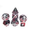 DND Metal Dice Set D&D Metal DND Dice для Dungeons and Dragons RPG Games-Vampire