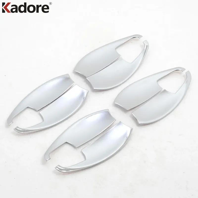 Side Door Handle Bowl Cover Trim For Honda CRV CR-V 2015 2016 Chrome Car Door Handles ert Cup Frame Overlay Accessories