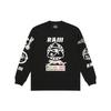 Palace Ra Long-Sleeve Black Unisex Tops P21LS002