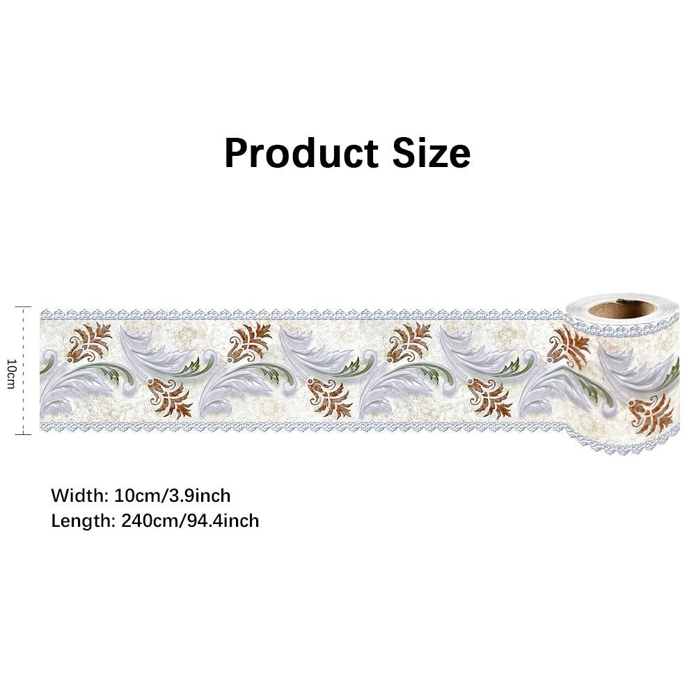 Самоклеящаяся настенная плинтусная граница, наклейка на обои, домашний декор, самоклеящаяся линия талии