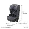 Aprica Детское кресло Junior Seat ISOFIX Фиксированное Reride E R129 Совместимое 15 месяцев Длительное использование Детское кресло 2203367 & - (Серый) [Только для розничных продавцов]