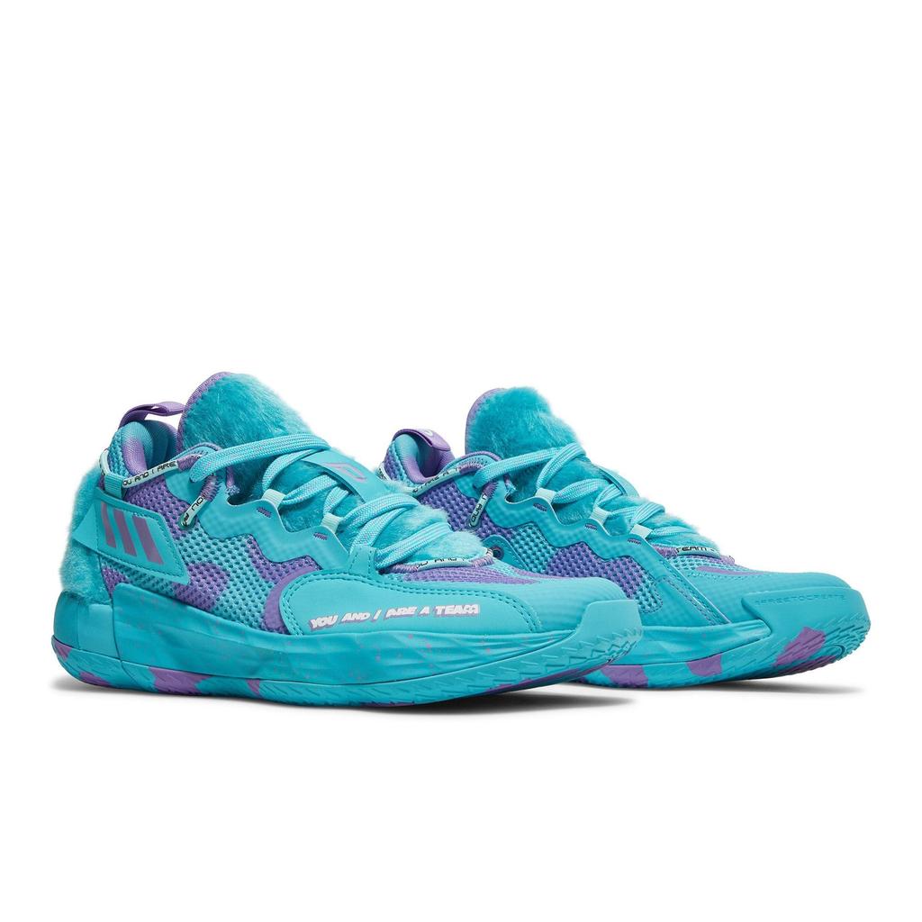 adidas Dame 7 EXTPLY Big Kid 'Sulley' (Unisex) Pulse Aqua / Pulse Aqua / Sonic Kids' Basketball Shoes S42807