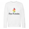 Fortnite Girls Llama Rainbow Sweatshirt