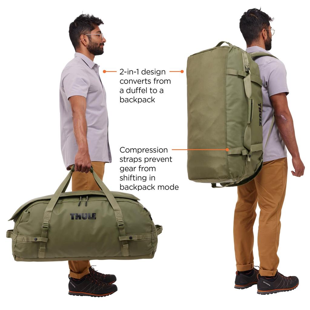 Сумка-даффл Thule Chasm Duffel 90 л Оливковый