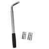 L Shaped Telescoping Lug Wrench Set With Double Ended Sockets Nut Car Tire Wrench  Hand Tool