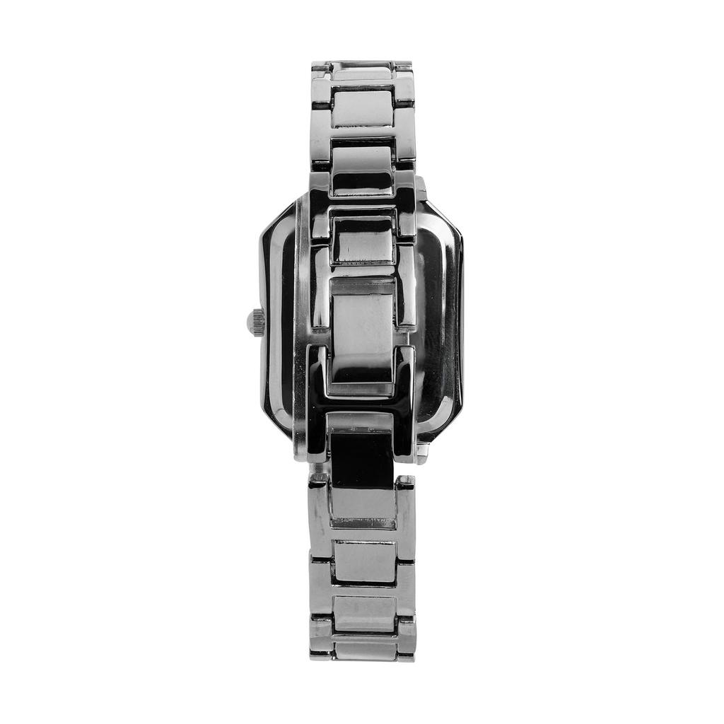 Подарочный набор Подарок Дамский браслет и серьги Подарочная упаковка [TIME100] Часы, (Серебряный)