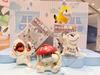 Новая оригинальная фигурка Sharkitty Серия Ver.1 с флоковым покрытием Кавайное животное Коробка-сюрприз Декор для стола Украшение Подарок на день рождения