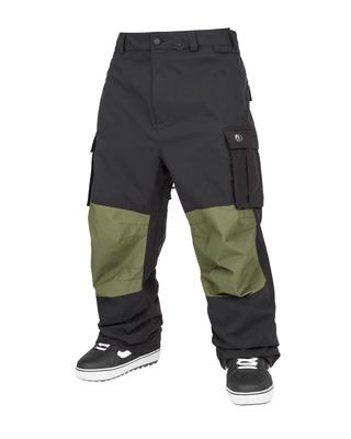 Volcom NWRK BAGGY PANT Мешковатые Сноубордические Размер M Мужские Брюки, Низ, Черный,