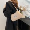 Autumn New Niche Shoulder Bag Sweet and Fresh Bow Underarm Bag Commuting Temperament Hand Bag