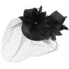 Bridal Veil Headgear Retro Socialite Party Top Hat Hemp Hair Accessories