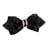 Yousheng Bow Tie Sparkling Rhinestones Inlaid Adjustable Tightness Formal Bow Tie Versatile Business Banquet Office Matching Decoration