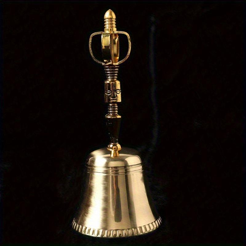 1PC Tibetan Buddhist Meditation Bell and Dorje Set Shiplies Extra Loud Multi-Purpose Hand Call Bell