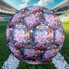 Custom Name Personalized Kpop Demon Hunter Print Size 5 Soccer Ball Training & Match Football, for Team, Kicking, Gift for Football Enthusiasts