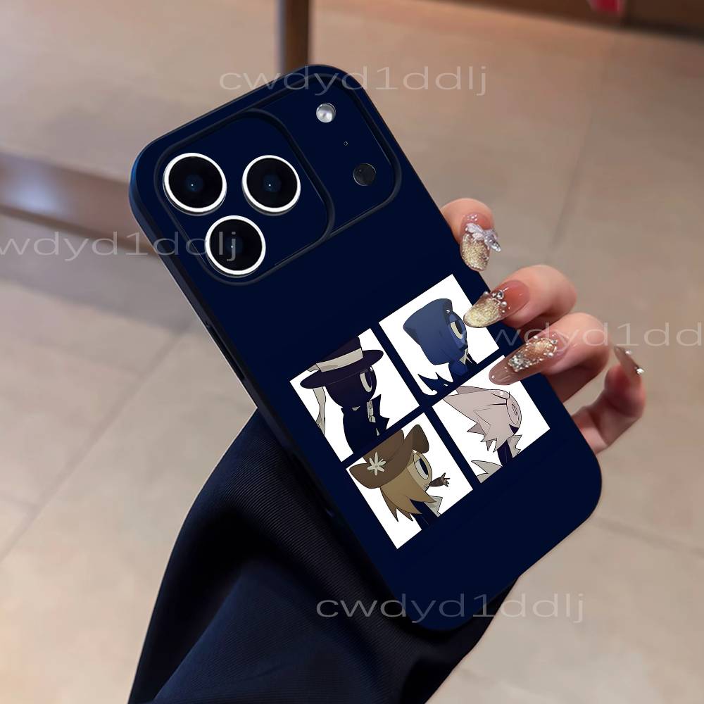 Мультяшный чехол S-Sprunki для iPhone 17,16,15,11,12,14,13 Pro Max Mini XS,XR,7 Plus 16E Air, противоударный, мягкий чехол
