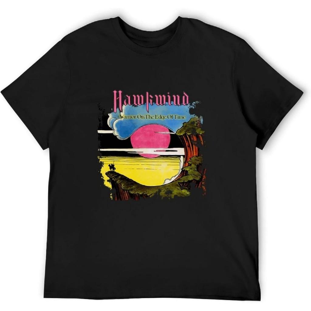 KPE Hawkwind 'Warrior on The Edge of Time' Men T-Shirt T-Shirt Black
