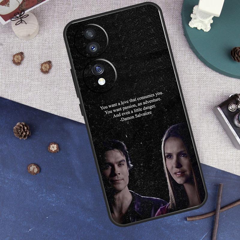 Дневники вампира Деймон Сальваторе Чехол Для Honor Magic 7 5 6 Pro Чехол Для Honor X9c X9b X9a X8a X8b X9 50 70 90 200 400 Lite