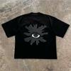 Tshirts Casual Loose Cotton Eyes Foam Printed Short Sleeve Kanye Couples T-shirt