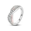 925 Silver Stackable Infinite Heart Daisy Flower Ring For Women Girl Original Silver 925 Rings Jewelry Gift