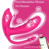 Женский носимый вибрирующий игрушка для взрослых с дистанционным управлением