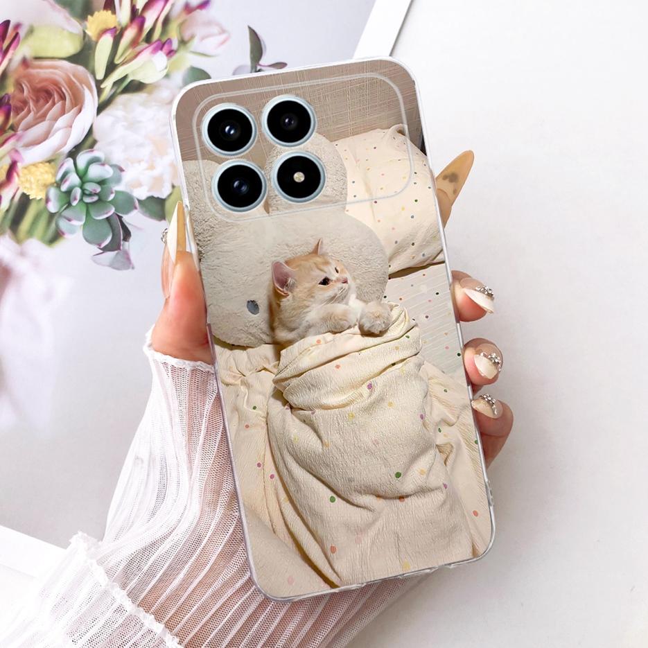 Чехол для Xiaomi Poco F8 Pro Милый Лев Модный Расписной Чехол Мягкий Тонкий Чехол для Телефона Для Xiaomi Poco F8 Ultra F8Pro F8Ultra 5G