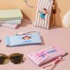 2Pcs Waterproof PU Leather Glasses Bag Cartoon Sunglasses Protective Cover Cosmetic Bag  Travel